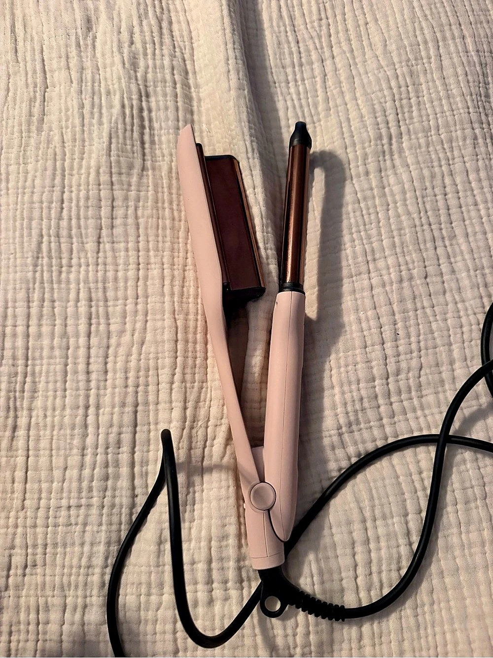 lange Triple Barrel Hair Waver Pink